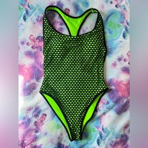 NWOT Xhilaration (Target) High Leg One-Piece Swimsuit | Juniors size Small